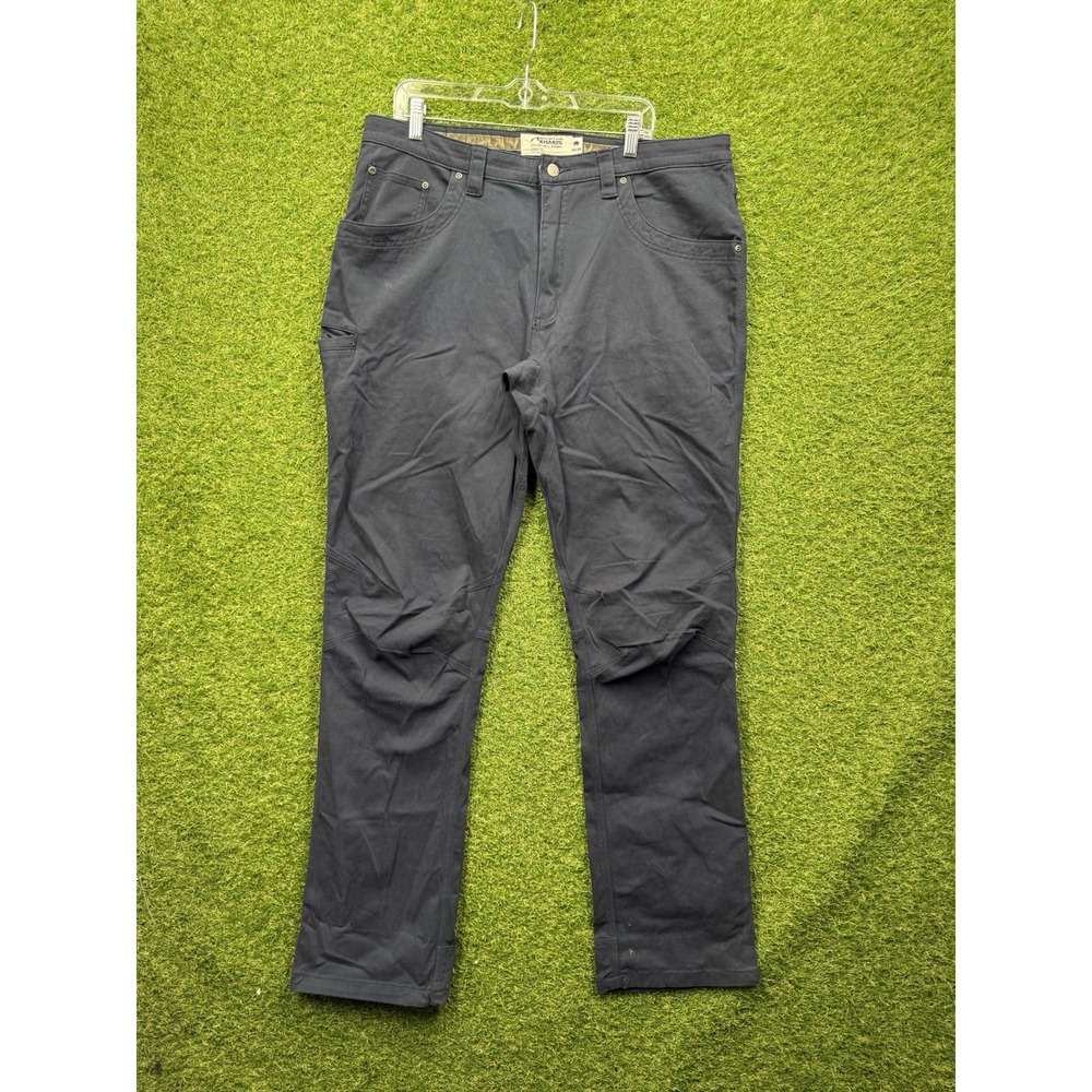 Mountain Khakis Pants Mens 40X36 Relaxed Fit Blue Hiking Canvas Workwear